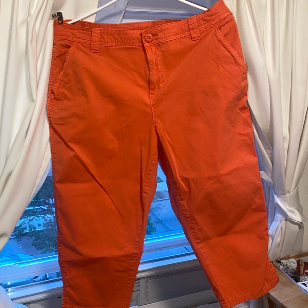 Orange Capris